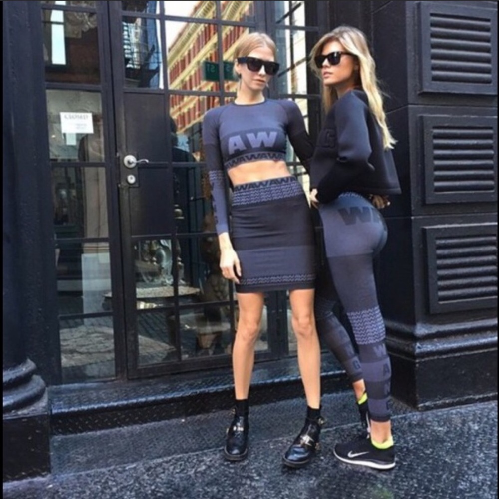 Alexander Wang sport by H&M bandage skirt only XS
